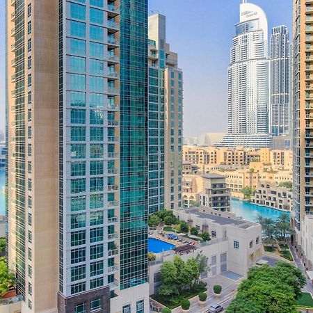 Durrani Homes - Luxurious Studio Near Dubai Mall With Pool View מראה חיצוני תמונה