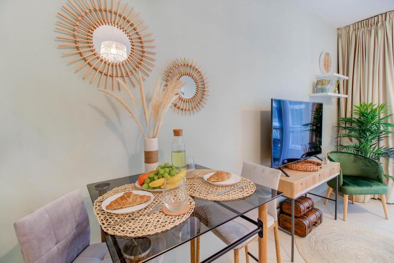 Durrani Homes - Luxurious Studio Near Dubai Mall With Pool View מראה חיצוני תמונה